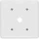 Placa Conjunto Ilumi Stylus Branco 4X4 - 1 Furo - 245B Placa Conjunto Ilumi Stylus Branco 4X4 - 1 Furo - 245B