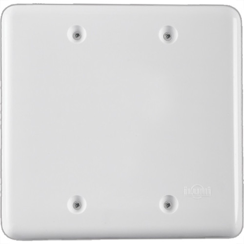 Placa Conjunto Ilumi Stylus Branco 4X4 - Cega - 244A Placa Conjunto Ilumi Stylus Branco 4X4 - Cega - 244A