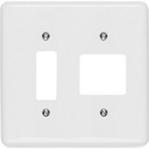 Placa Conjunto Ilumi Stylus Branco 4X4 - 1 Interruptor Vertical + 2 Horizontais Placa Conjunto Ilumi Stylus Branco 4X4 - 1 Interruptor Vertical + 2 Horizontais