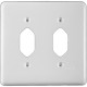 Placa Conjunto Ilumi Stylus Branco 4X4 - 1 Tomada + 1 Tomada 248E1 Placa Conjunto Ilumi Stylus Branco 4X4 - 1 Tomada + 1 Tomada 248E1