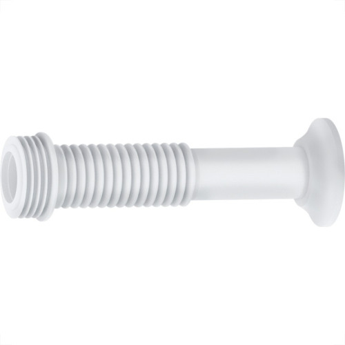Tubo Ligacao Censi Plastico Branco Ajustavel Sanfonado Com Spud - 7290 Tubo Ligacao Censi Plastico Branco Ajustavel Sanfonado Com Spud - 7290