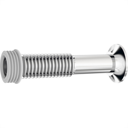 Tubo Ligacao Censi Plastico Cromado Ajustavel Sanfonado Com Spud 7289 Tubo Ligacao Censi Plastico Cromado Ajustavel Sanfonado Com Spud 7289