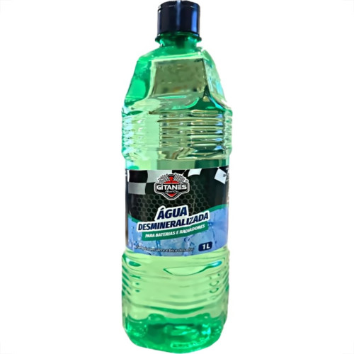 Agua Desmineralizada Gitanes 1 Litro - Kit C/12 Pecas Agua Desmineralizada Gitanes 1 Litro - Kit C/12 Pecas