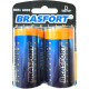 Pilha Brasfort Alcalina D Grande Cartela Com 02 Pecas 6303 Pilha Brasfort Alcalina D Grande Cartela Com 02 Pecas 6303