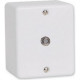 Sistema Box Ilumi Conector Antena Tv Branco - 6363