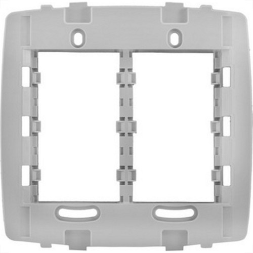 Suporte Modular Ilumi Slim Placa 4X4 - 6 Modulos - 8202 Suporte Modular Ilumi Slim Placa 4X4 - 6 Modulos - 8202