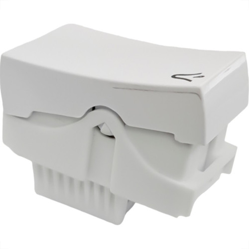Modulo Ilumi Slim 1 Tecla Campainha Branco 8113 Modulo Ilumi Slim 1 Tecla Campainha Branco 8113