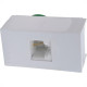 Modulo Ilumi Slim Tomada Rj-11 Branco 8161 Modulo Ilumi Slim Tomada Rj-11 Branco 8161