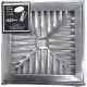 Grelha De Aluminio Com Porta Grelha Concava 20X20Cm Grelha De Aluminio Com Porta Grelha Concava 20X20Cm