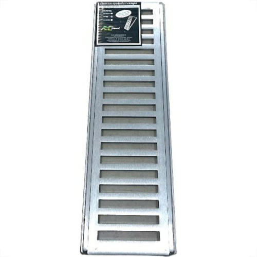 Grelha De Aluminio Com Porta Grelha 15X 50Cm Grelha De Aluminio Com Porta Grelha 15X 50Cm
