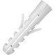 Bucha Fixacao Iv Plast Nylon Branca No.06 Pacote Com 500 Pecas Bucha Fixacao Iv Plast Nylon Branca No.06 Pacote Com 500 Pecas