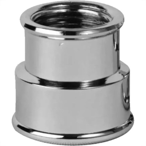 Luva Reducao Latao Cromado Metais Rei 3/4 X 1/2''