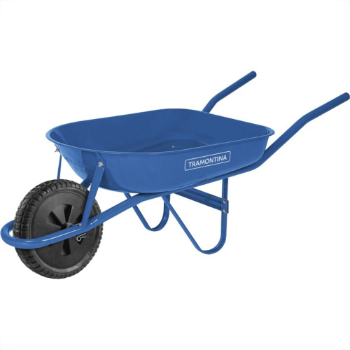 Carrinho De Pedreiro Tramontina Com Cacamba Metalica 50L Pneu E Camara 77704/432