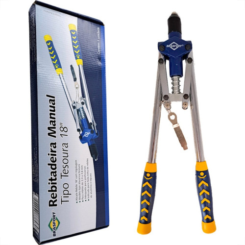 Alicate Rebitador Brasfort Profissional 18'' - 7414 Alicate Rebitador Brasfort Profissional 18'' - 7414