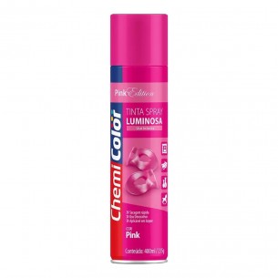 Spray Chemicolor Luminoso Pink 400Ml/235G.