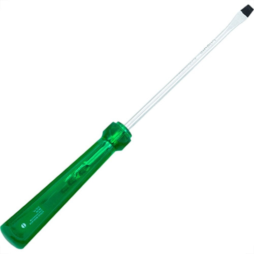 Chave Fenda Thompson Cromo Vanadio Verde Com Ima D- 3/8 X8'' - Kit C/6 Pecas Chave Fenda Thompson Cromo Vanadio Verde Com Ima D- 3/8 X8'' - Kit C/6 Pecas