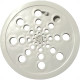 Grelha Plastica Redonda Branca Overtime 15X15Cm Com Fecho Grelha Plastica Redonda Branca Overtime 15X15Cm Com Fecho