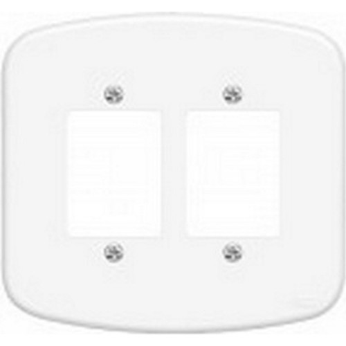 Placa Conjunto Fame Blanc 4X4 F-33 - 3 Interruptores + 3 Interruptores - 957 Placa Conjunto Fame Blanc 4X4 F-33 - 3 Interruptores + 3 Interruptores - 957