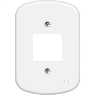 Placa Conjunto Fame Blanc 4X2 F-2 - 2 Interruptores - 785