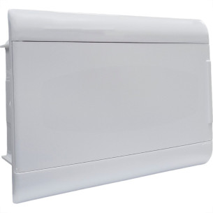 Centrinho Steck Pvc Embutir Branco Para 12 Disjuntores Din Sem Barramento