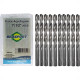 Broca Aco Rapido Brasfort 7/32'' - 7504 - Kit C/10 Pecas Broca Aco Rapido Brasfort 7/32'' - 7504 - Kit C/10 Pecas