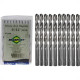 Broca Aco Rapido Brasfort 9/32'' - 7508 - Kit C/10 Pecas Broca Aco Rapido Brasfort 9/32'' - 7508 - Kit C/10 Pecas