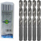 Broca Aco Rapido Brasfort 11/32'' - 7512 - Kit C/5 Pecas Broca Aco Rapido Brasfort 11/32'' - 7512 - Kit C/5 Pecas