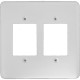 Placa Conjunto Ilumi Stylus Branco 4X4 - 3 Interruptores + 3 Interruptores - 257N Placa Conjunto Ilumi Stylus Branco 4X4 - 3 Interruptores + 3 Interruptores - 257N