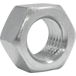 Porca Torneada Jomarca   1'' Nc Zincada Pacote Com 25 Pecas Porca Torneada Jomarca   1'' Nc Zincada Pacote Com 25 Pecas