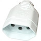 Pino Femea Ilumi 2 Polos+Terra 20A. Branco Prensa Cabo - 1442Pct - Kit C/10 Pecas Pino Femea Ilumi 2 Polos+Terra 20A. Branco Prensa Cabo - 1442Pct - Kit C/10 Pecas