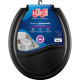 Assento Sanitario Almofadado Herc Preto 2392