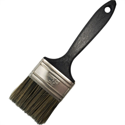 Trincha Roma Grisalha Ref.301 Cabo Preto (F) 2.1/2'' - Kit C/12 Pecas Trincha Roma Grisalha Ref.301 Cabo Preto (F) 2.1/2'' - Kit C/12 Pecas