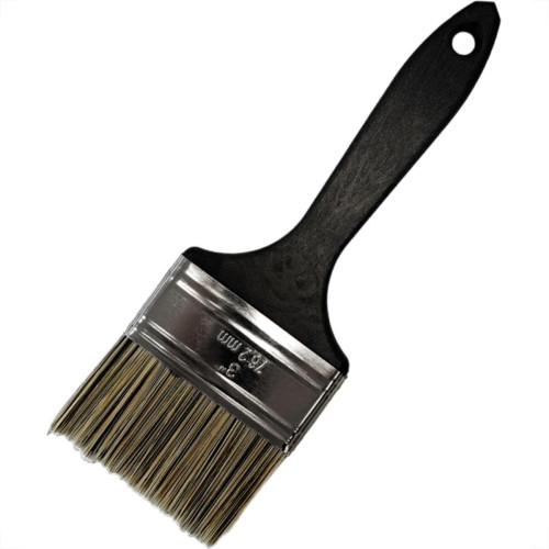 Pincel Trincha Pintura Roma Grisalha Ref.301 Cabo Preto Tam.G 3'' - Kit C/12 Pecas Pincel Trincha Pintura Roma Grisalha Ref.301 Cabo Preto Tam.G 3'' - Kit C/12 Pecas