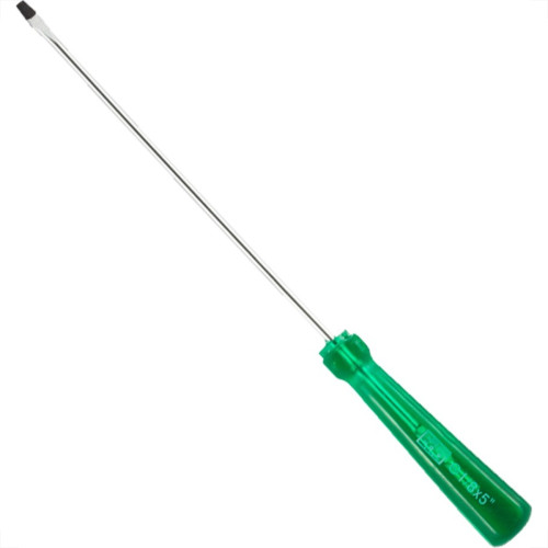 Chave Fenda Eda Cromo Vanadio Verde Com Ima 1/8'' X 5'' - 9Tk - Kit C/12 Pecas Chave Fenda Eda Cromo Vanadio Verde Com Ima 1/8'' X 5'' - 9Tk - Kit C/12 Pecas
