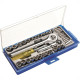 Kit Jogo Soquete Eda 3/8'' Com Catraca 40 Pecas - 8Zi Kit Jogo Soquete Eda 3/8'' Com Catraca 40 Pecas - 8Zi