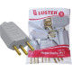 Pino Macho Luster 2 Polos+Terra 10A. Cinza 2063 - Kit C/10 Pecas Pino Macho Luster 2 Polos+Terra 10A. Cinza 2063 - Kit C/10 Pecas