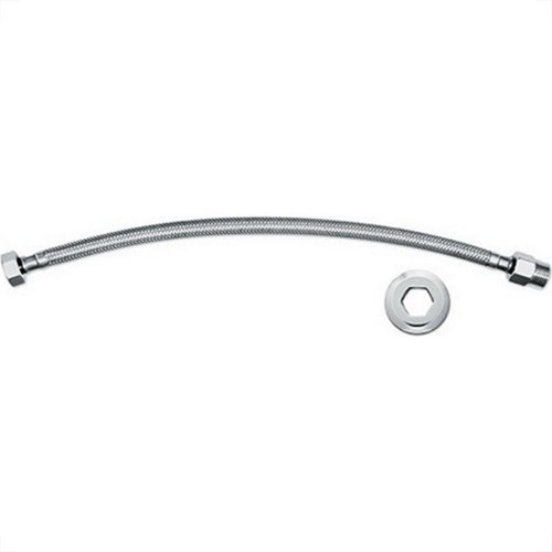 Engate Flexivel Malha Inox Alta Pressao Unifix 40Cm Engate Flexivel Malha Inox Alta Pressao Unifix 40Cm