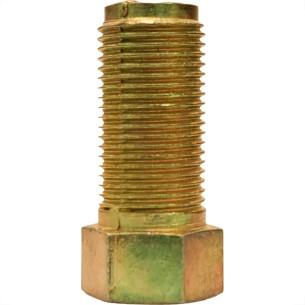 Aumento Garden Zamac Amarelo 1/2'' Longo - 10859E