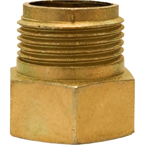 Aumento Garden Zamac Amarelo 3/4'' Curto - 10860E