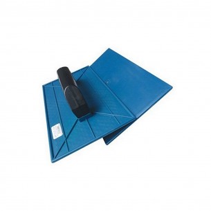 Desempenadeira Pvc Emave Azul Lisa 15 X26Cm . / Kit C/ 6 Peca