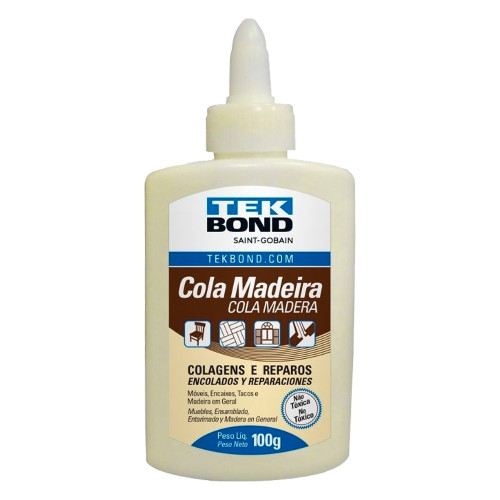 Cola De Madeira Tekbond - 100G Cola De Madeira Tekbond - 100G