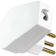 Pino Prensa Cabo Flp 2 Polos+Terra 20A. Branco - Kit C/10 Pecas Pino Prensa Cabo Flp 2 Polos+Terra 20A. Branco - Kit C/10 Pecas