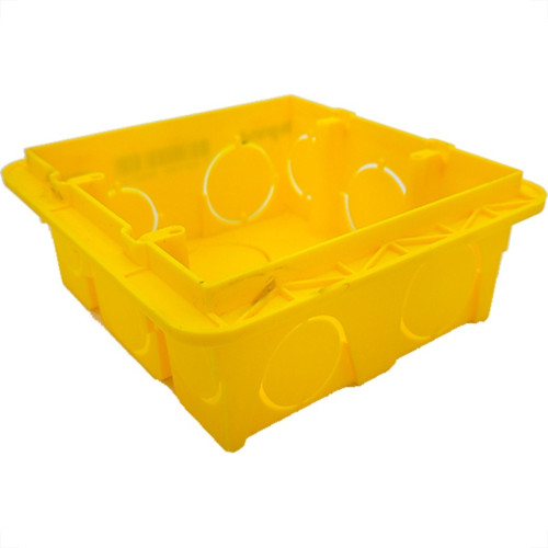 Caixinha De Luz Pvc Pial Legrand Amarela 4X4 - Kit C/16 Pecas Caixinha De Luz Pvc Pial Legrand Amarela 4X4 - Kit C/16 Pecas