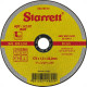 Disco Aco Inox Starrett - 7''X1/6''X7/8'' - Fino 1,6Mm - Dac180-24 - Kit C/12 Pecas Disco Aco Inox Starrett - 7''X1/6''X7/8'' - Fino 1,6Mm - Dac180-24 - Kit C/12 Pecas