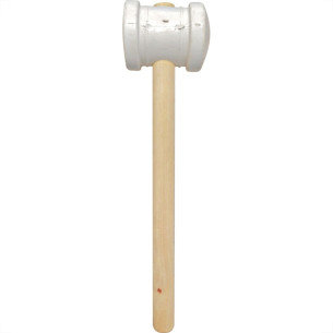 Martelo De Borracha Branco Mil Kits 80Mm M247
