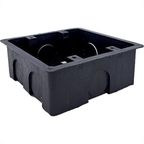 Caixinha De Luz Pvc Brascom Preta 4X4 - Kit C/50 Pecas Caixinha De Luz Pvc Brascom Preta 4X4 - Kit C/50 Pecas