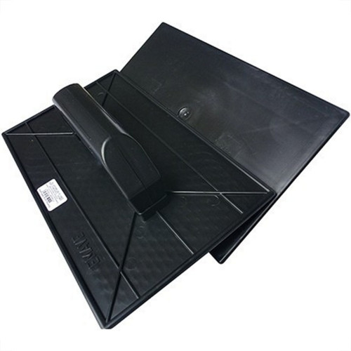 Desempenadeira Pvc Emave Preta Lisa 22 X34Cm - Kit C/6 Pecas Desempenadeira Pvc Emave Preta Lisa 22 X34Cm - Kit C/6 Pecas