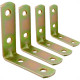 Cantoneira Para Moveis Overtime Bicromatizada Caixa Com 50 Pecas 2,1/2'' Cantoneira Para Moveis Overtime Bicromatizada Caixa Com 50 Pecas 2,1/2''