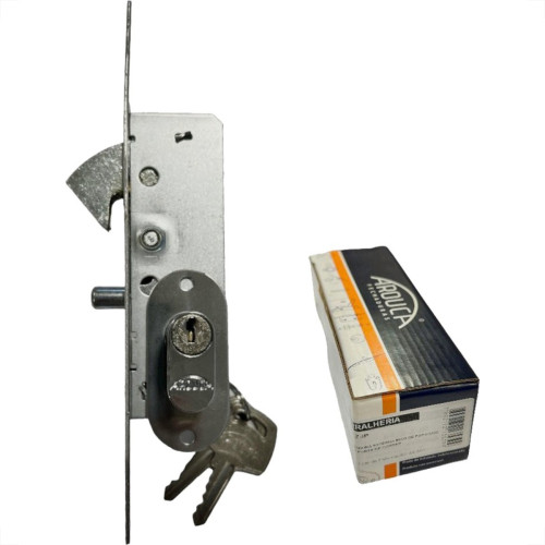 Fechadura Arouca Bico Papagaio Estreita Externa Para Porta De Correr - 6917-Z-Ip Fechadura Arouca Bico Papagaio Estreita Externa Para Porta De Correr - 6917-Z-Ip