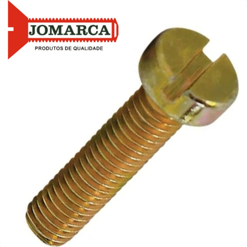 Parafuso Rosca Metrica Cilindrica Fenda Jomarca - 6 X 20Mm - Kit C/2 Centos Parafuso Rosca Metrica Cilindrica Fenda Jomarca - 6 X 20Mm - Kit C/2 Centos